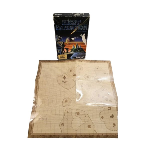 First Expedition by Interstel Corp IBM PC Computer Game With Inserts Floppy Disc - Picture 4 of 12
